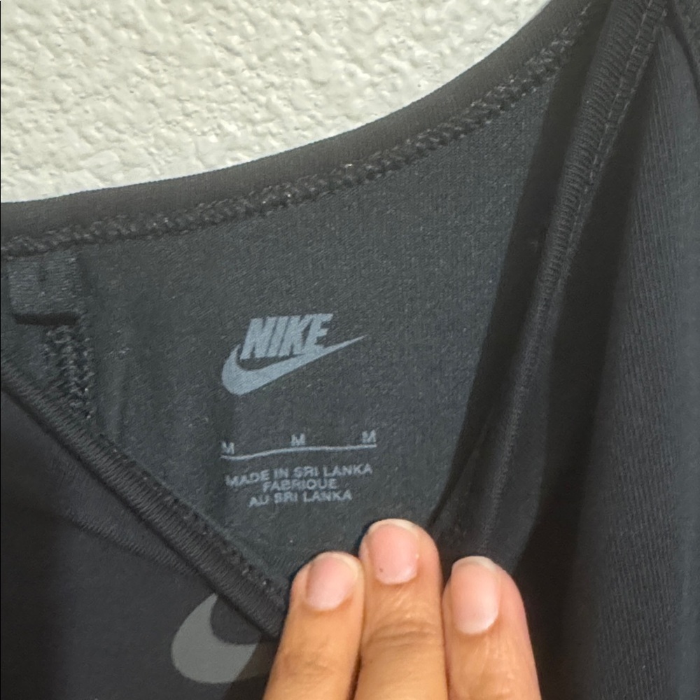 Nike Repeat Tape Unitard in Black Romper Activewear - Picture 6 of 7